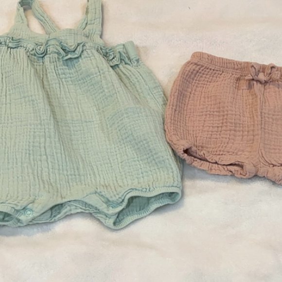 Rabbit Bear an Emily and Oliver Brand 2 Set of Summer Essentials 12 Months - Picture 3 of 9